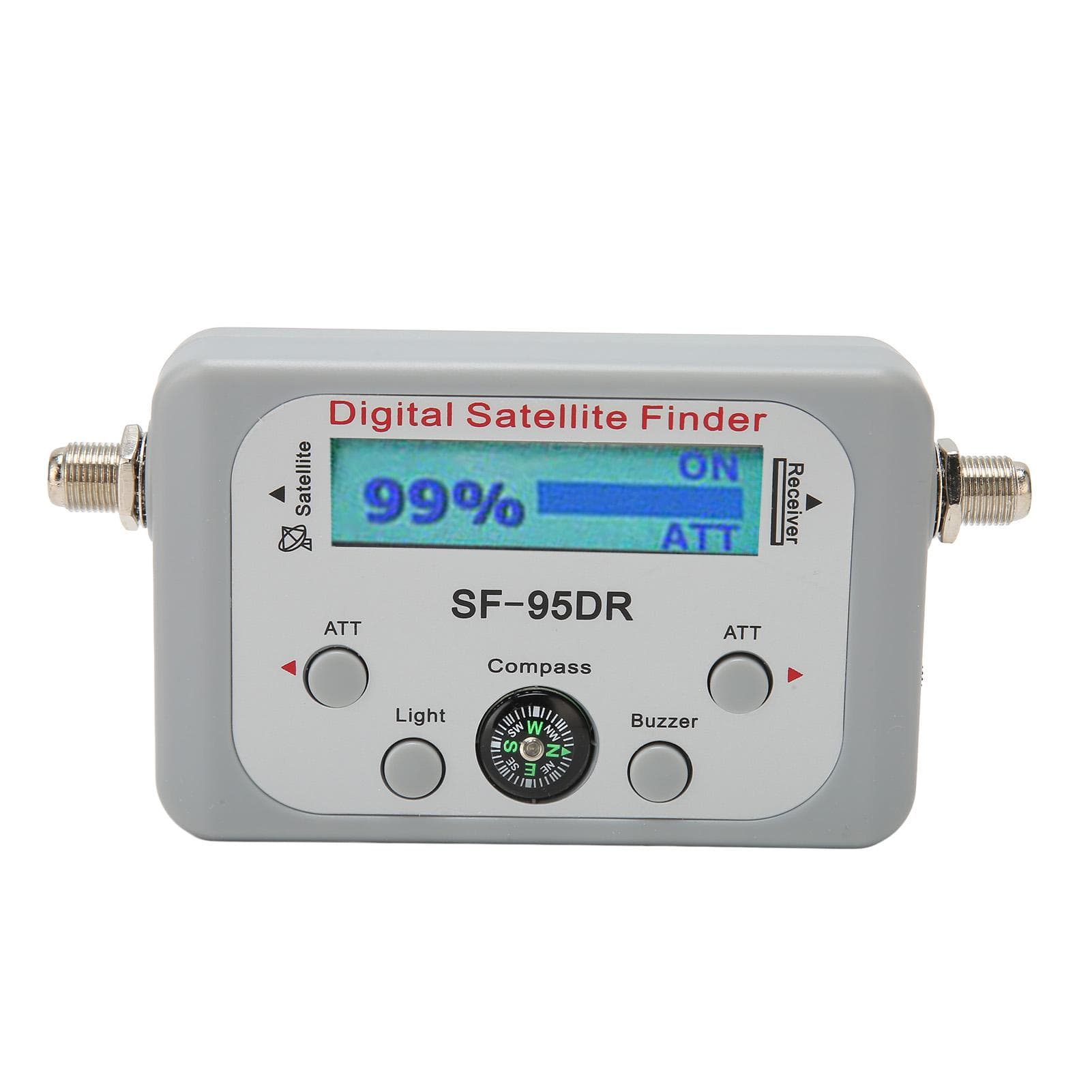 Digital Satellitsökare 950 till 2150MHz ATT Summerfunktion Satellitsignalmätare med Kompass för
