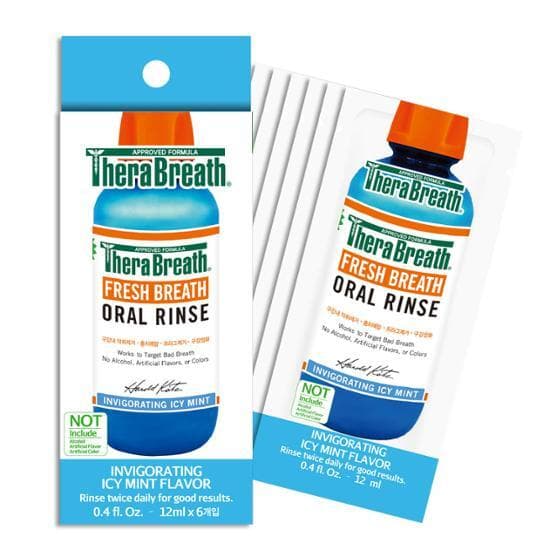 Thera Breath Icy Mint Portable Kit 12mlx6 pack