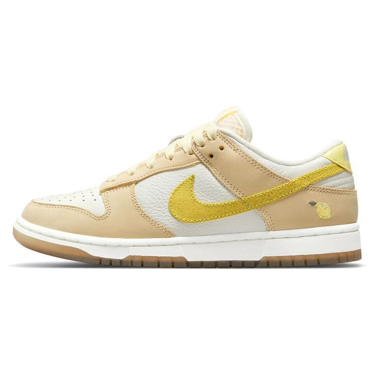 Nike Dunk Low Lemon Drop Dam Sneakers Vit Opti-Gul Sail DJ6902-700 cm