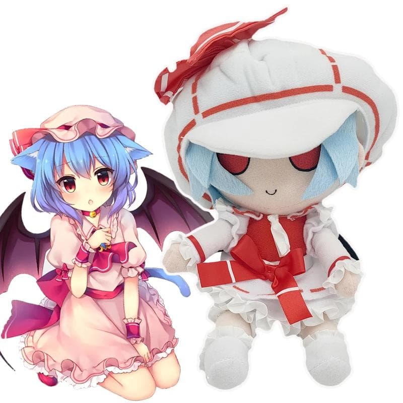 TouHou Project Rök Plyschleksaker Tecknad Remilia Flandre Scarlet Gosedjur Plyschfigurer Soffdekoration Kudde Julklappar