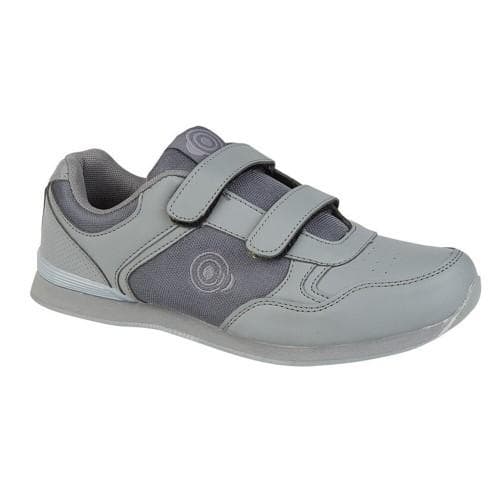 Dek Mens Drive Touch Fastening Trainer-stil gräsmatta bowlingskor cm grå