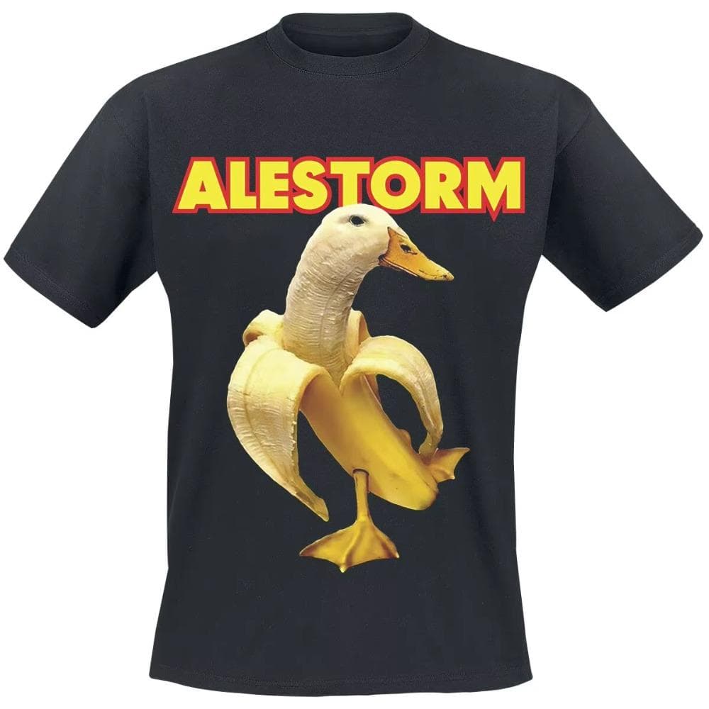 Alestorm Modetrend Harajuku Bomullstopp Skjorta Sommar Ny Andningsbar Stor Storlek T-shirt Gata Herr- och Damtopp T-shirt cm
