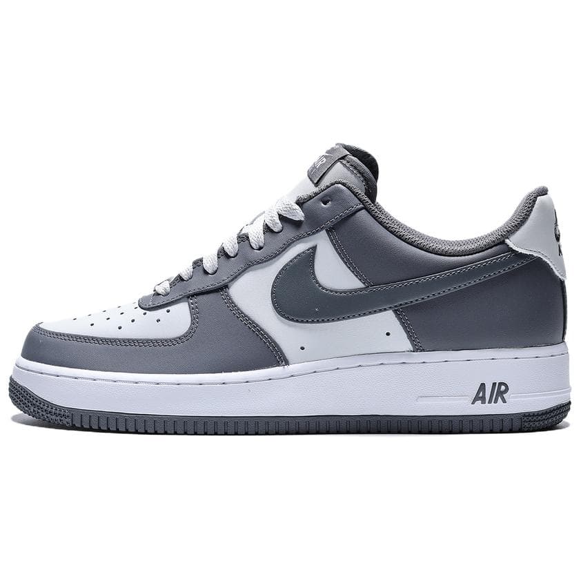 Nike Air Force 1 07 Bekväma Mångsidiga Sneakers Herr Sneakers Mörkgrå Vit FJ4146004 cm