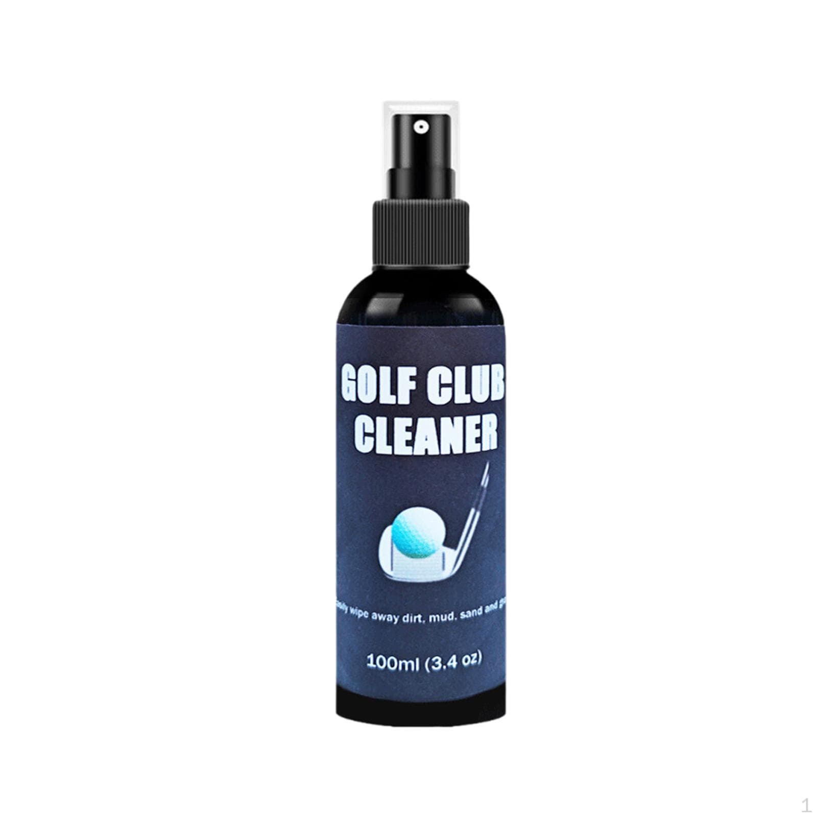 Golfklubbrengörare 100 ml Multifunktionell Rengöringsspray Damm- och Sandborttagare för Järn Grepp Bollar