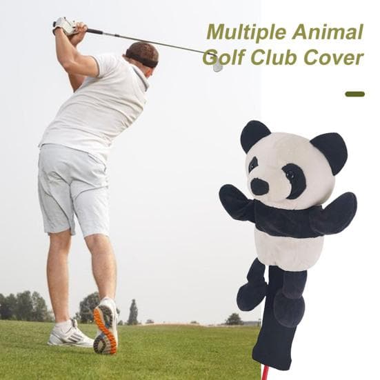 Golfklubbhuvudskydd Mjukt Djur Driver Huvudskydd Plysch Lejon/Tiger/Flodhäst/Apa/Får Golftillbehör för Träklubbor Och Drivers