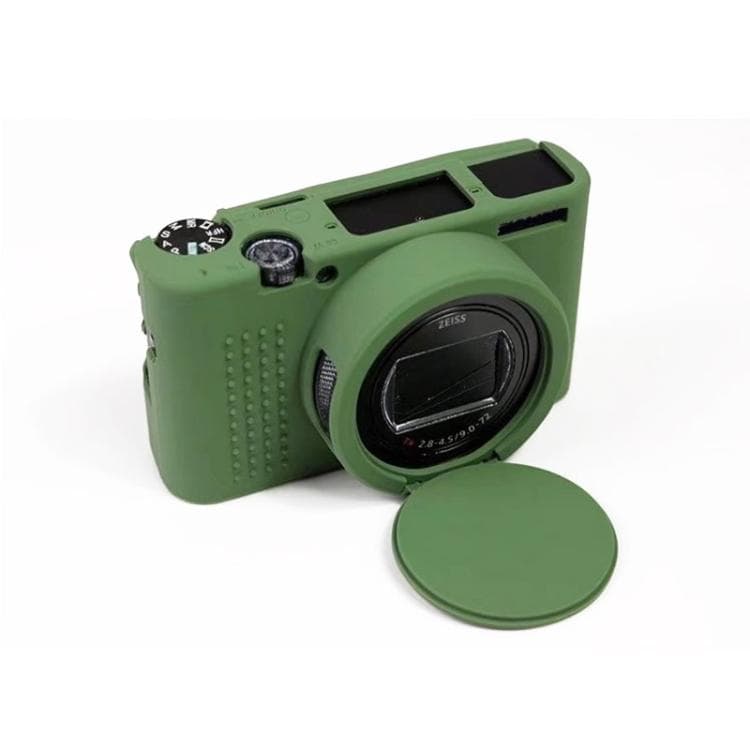Mjukt silikonskyddsfodral för Sony Cyber-Shot RX100 VII / RX100 M7 svart