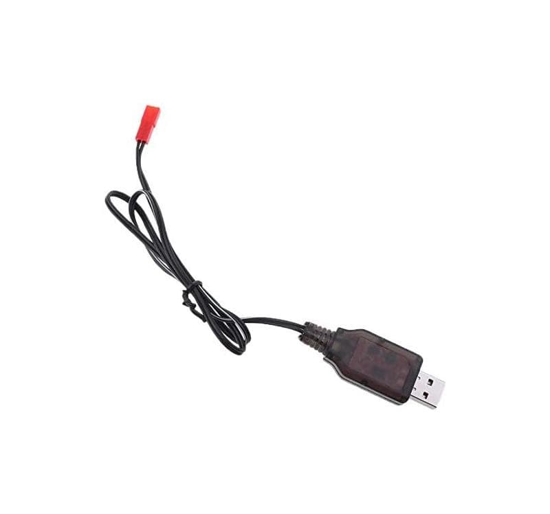 USB-laddare 6V NiMH NiCd för fjärrstyrda leksaksbatterier – JST 2P-kabel – Överladdnings- och kortslutningsskydd – För drönare, flygplan,
