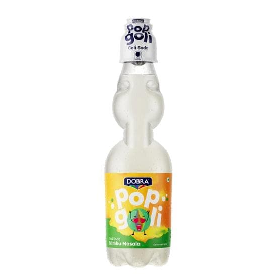 Pop Goli Soda – Smak av Citronmasala, Kolsyrad Kula Soda, 225ml