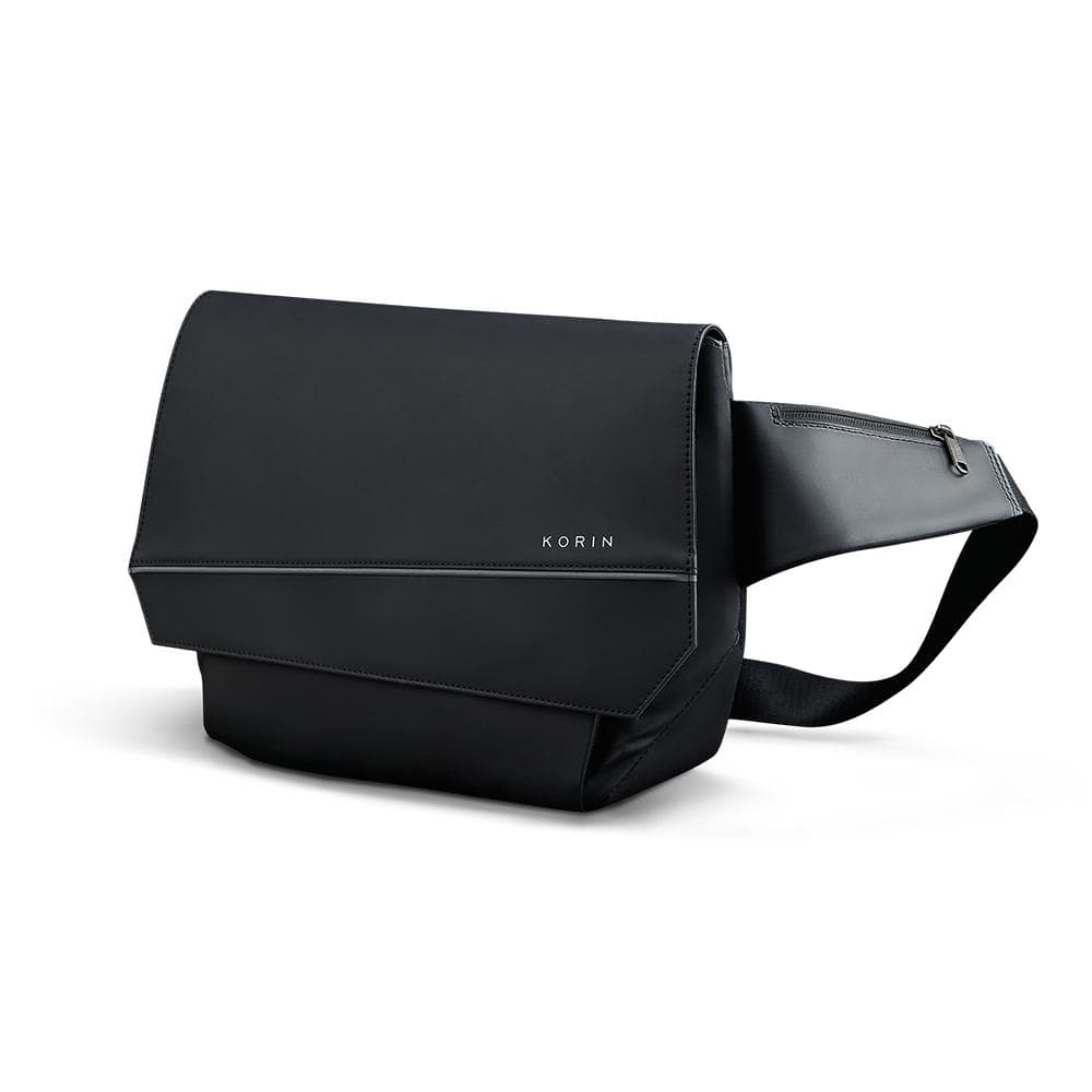 Korin Designs Original FlipSling X Med Presentförpackning Män Slingväska Liten Crossbody-väska Casual Bröstväska Vattentät Magnetiskt Spänne
