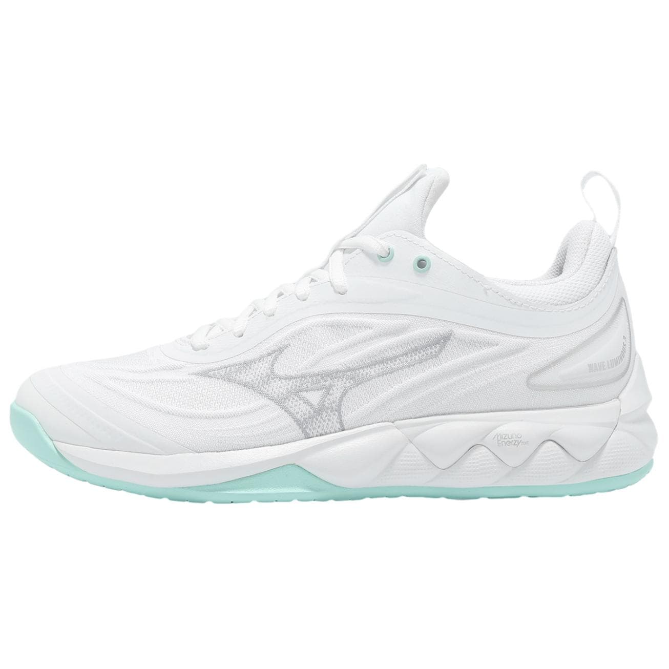 Mizuno  Wave Luminous 3 Vit Blå Nyans Dam Sneakers V1GC242045 cm