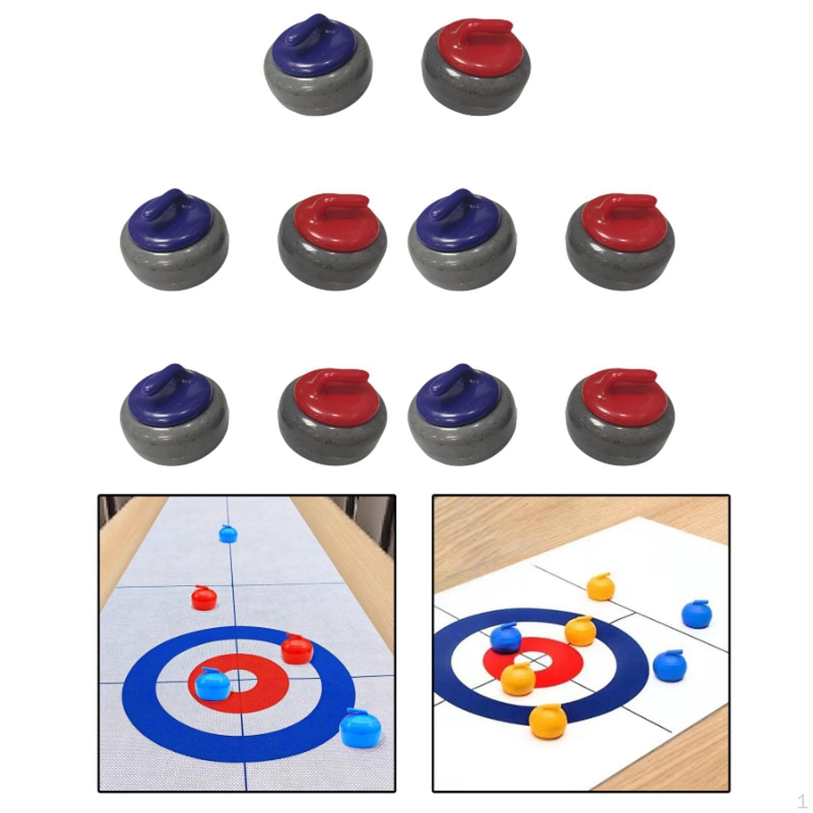 Mini Shuffleboard Puckar Set Inomhusspel Rullar