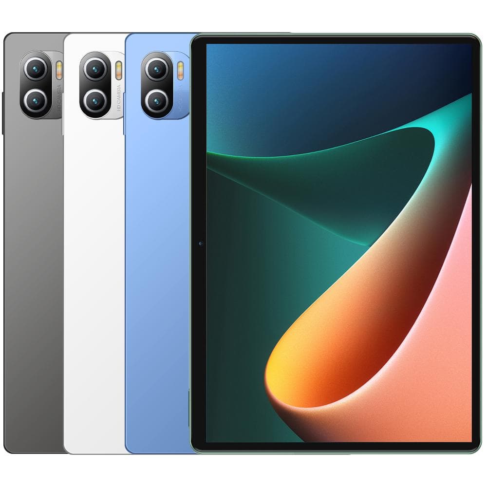 11 tum Android 13.0 8000mAh 8GB RAM 512GB ROM Dubbla SIM 4G LTE WiFi 2.4/5G Typ-C Surfplattor grå färg