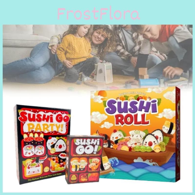 Sushi Go Party Brädspel Med Klara Färger För Barn Och Tonårsfest orange