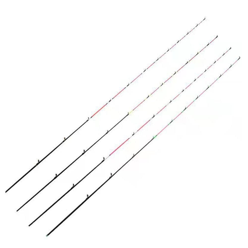 Högkvalitativ Halv/Helt Titanlegering Halv-titan Fiskespöspets Vinter Kolfiber 45/55/60cm Glasfiber Fiskespö