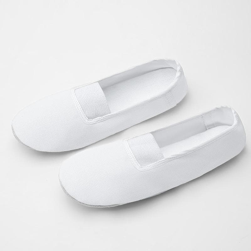 Unisex Canvas Dansskor Mjuk Sula Yoga & Balettskor Vit Yttersula Bekväma Träningsskor cm