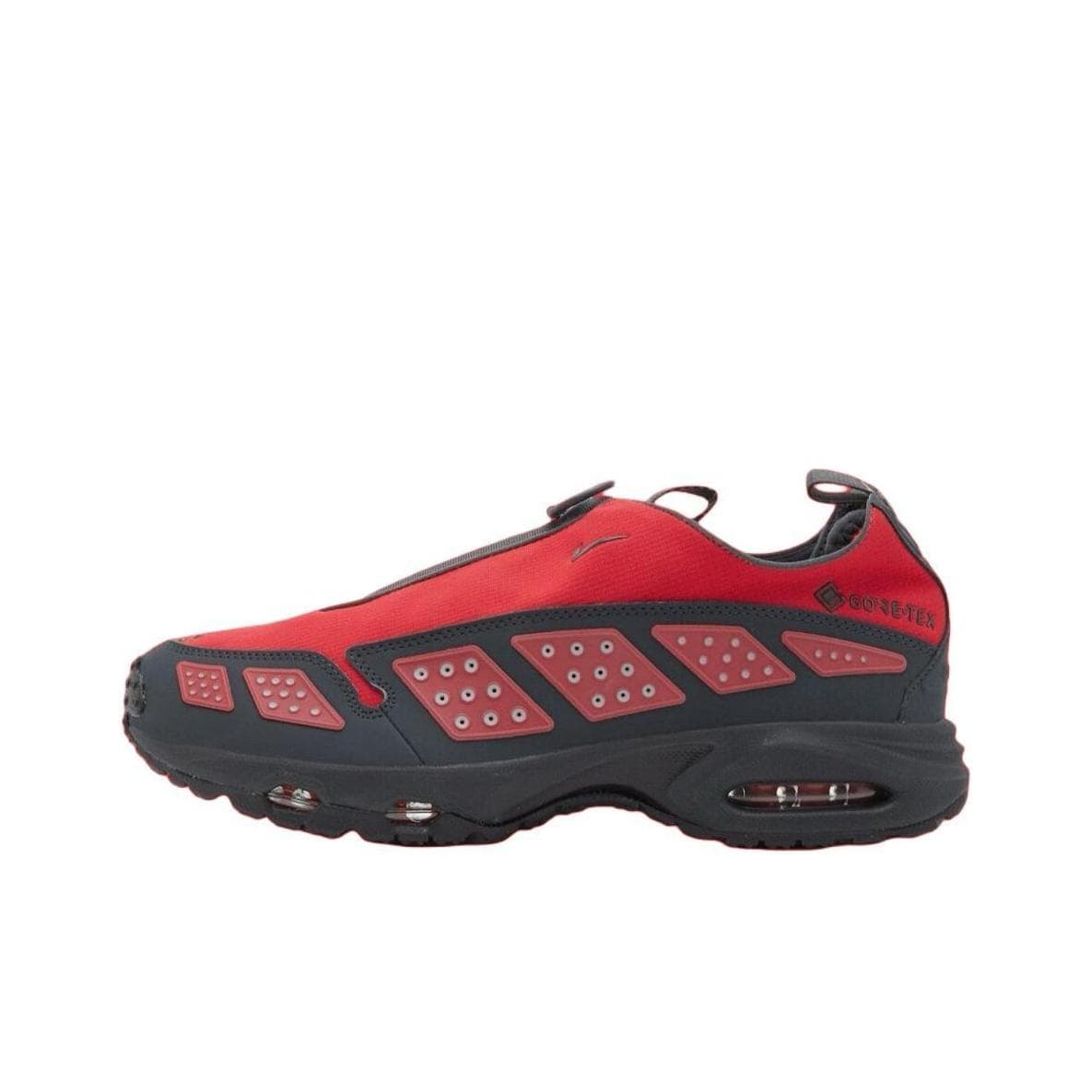 Nike Air Sunder Max GORE-TEX Hyper Crimson Dam Sneakers Röd Mörk-Rökgrå Eldröd FZ4238-800 cm