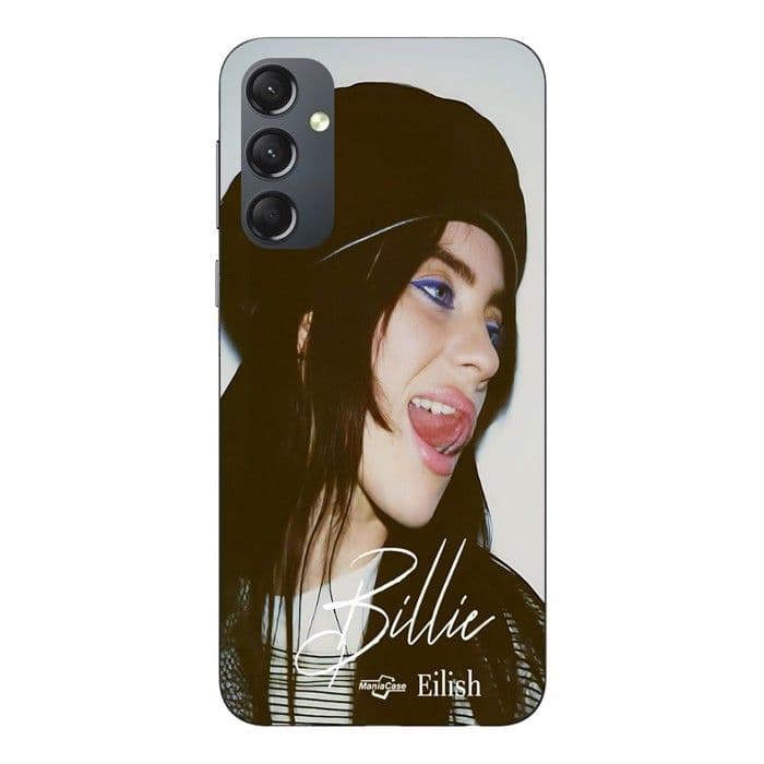 Fodral För Samsung Galaxy S25 FE Billie Eilish Officiellt Maniacase svart