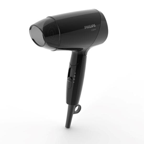 Philips Vikbar Bärbar Hårtork (BHC010) Svart 1200W
