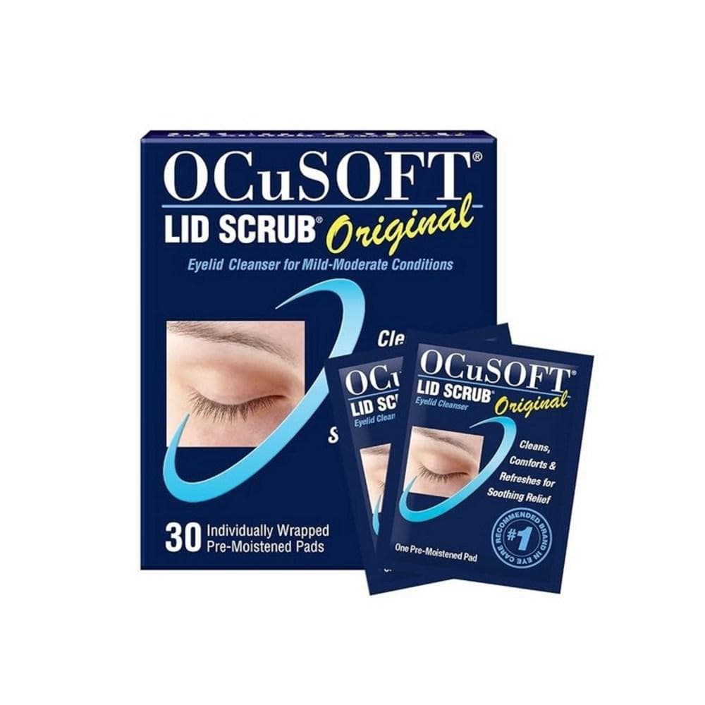 30 OCuSOFT Lock Scrubs Original Pre-Moisturizing Pads