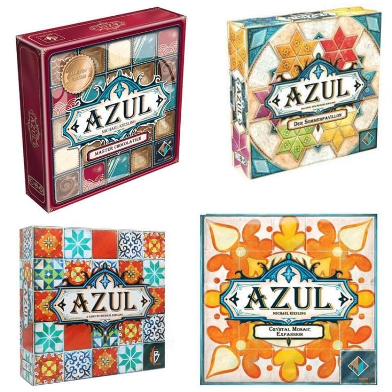 Brädspel Colored Brick Master AZUL Tile Series Glass Master Chinese with New Expansion Placement Game Multiplayer Game brun