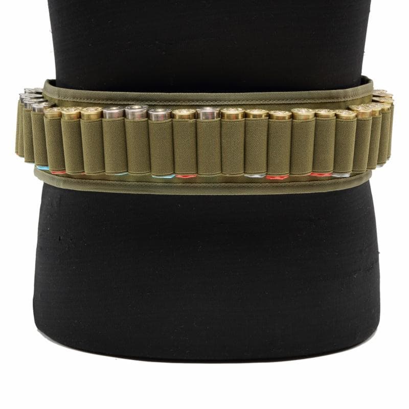30 runda taktiska skal bandolierbälte Militärt midjebälte Airsoft Jakt 12/20GA ammunitionshållare påse hagelgevär patronbälten