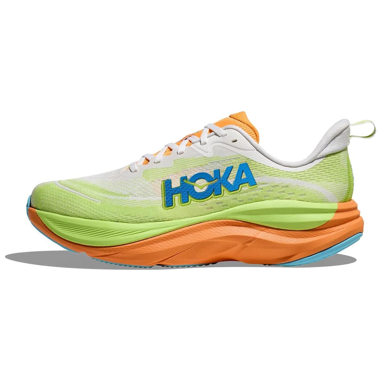 HOKA Skyflow Frost Solar Flare Herr Sneakers Grön 1155111-FSTS cm