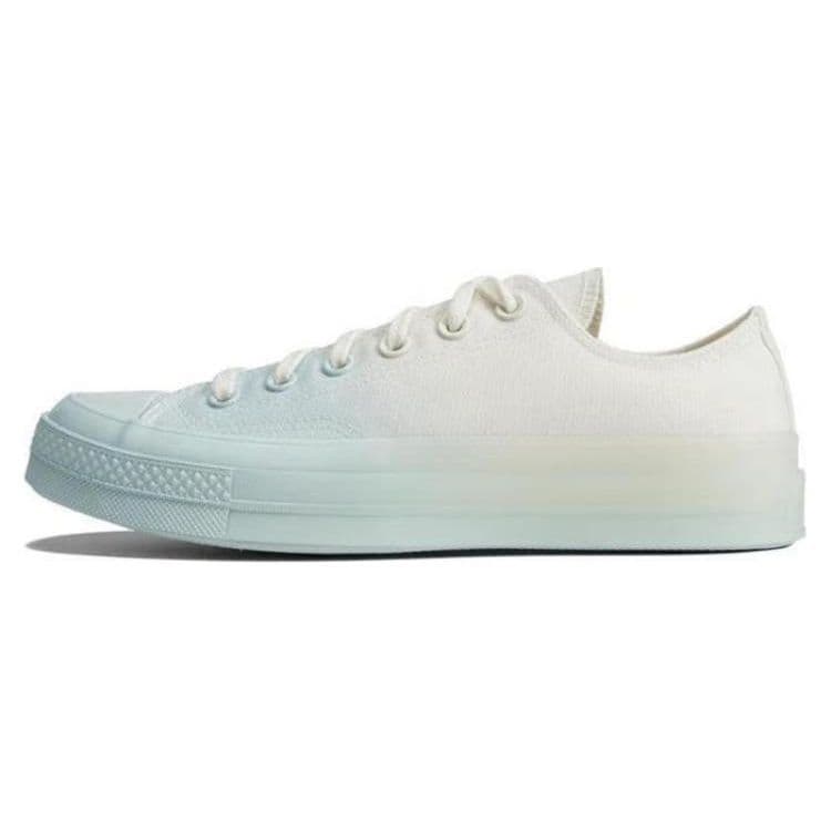 Converse Chuck 70 Mångsidiga Bekväma Låga Canvasskor Unisex Sneakers Vit-Tonerade A07087C cm