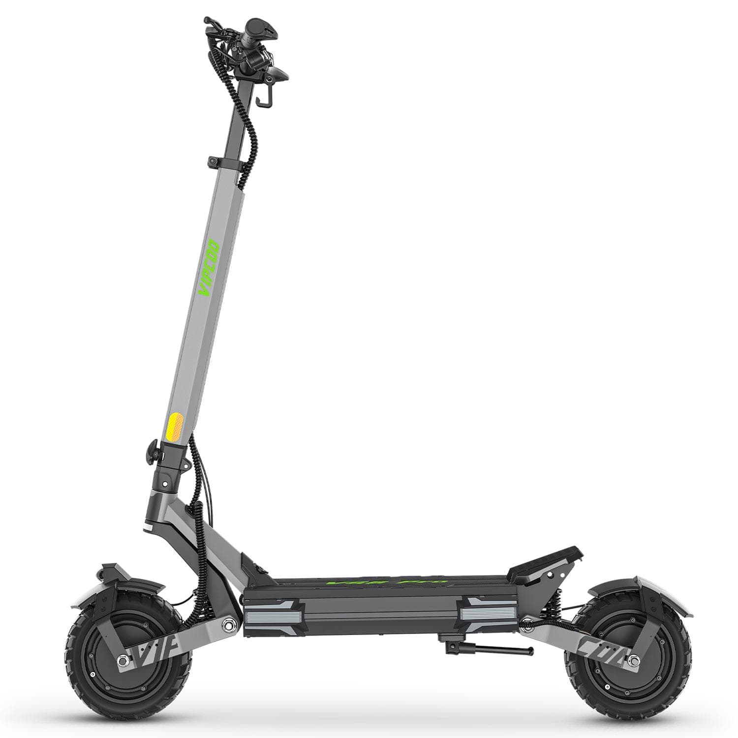 VIPCOO VC-VS6PRO Terränggående 2*1200W Dubbelmotor Elektrisk Skoter 52V20.8Ah Batteri 10 Tum Off-Road Däck Utomhuskörning EScooter