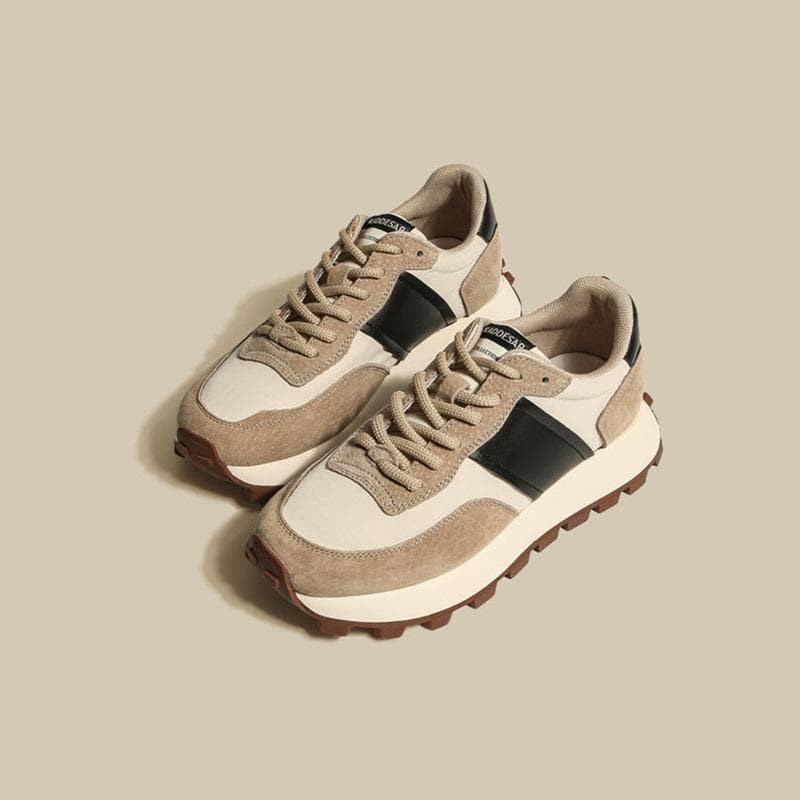 Våffla Forrest Gump Skor Dam Höst Ny Europeisk Station Tjocksulade Casual Sport Pappa Skor Trend cm
