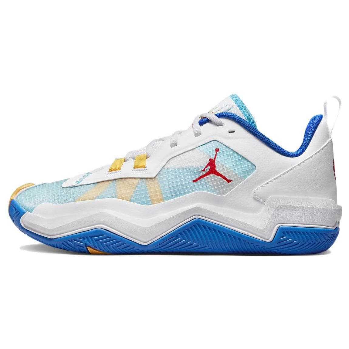 Jordan One Take 4 PF Lågskor Herrsneaker Vit Blå DO7192-164 cm
