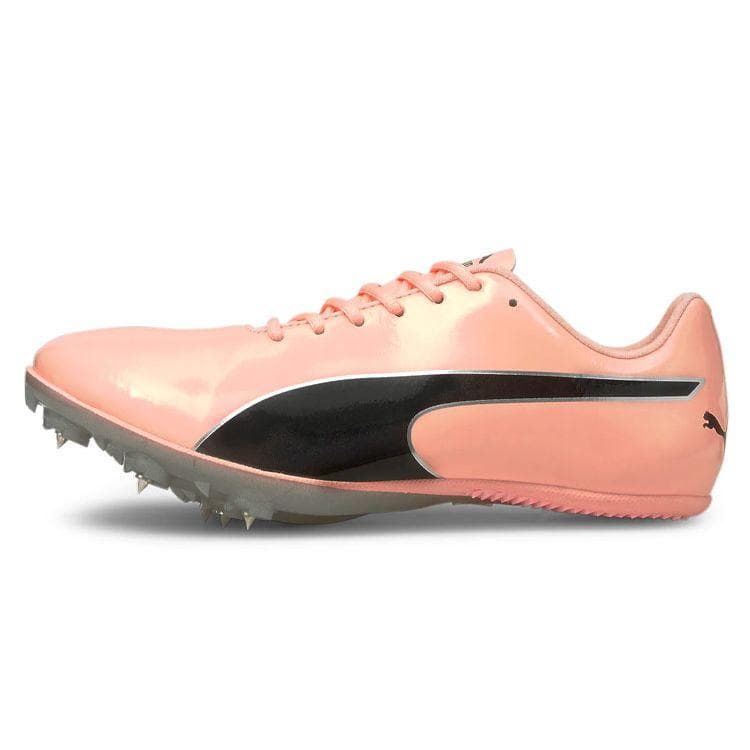 Puma evoSpeed Sprint 10 Elektro Peach Herr Sneakers Rosa Svart Silver 193452-04 cm