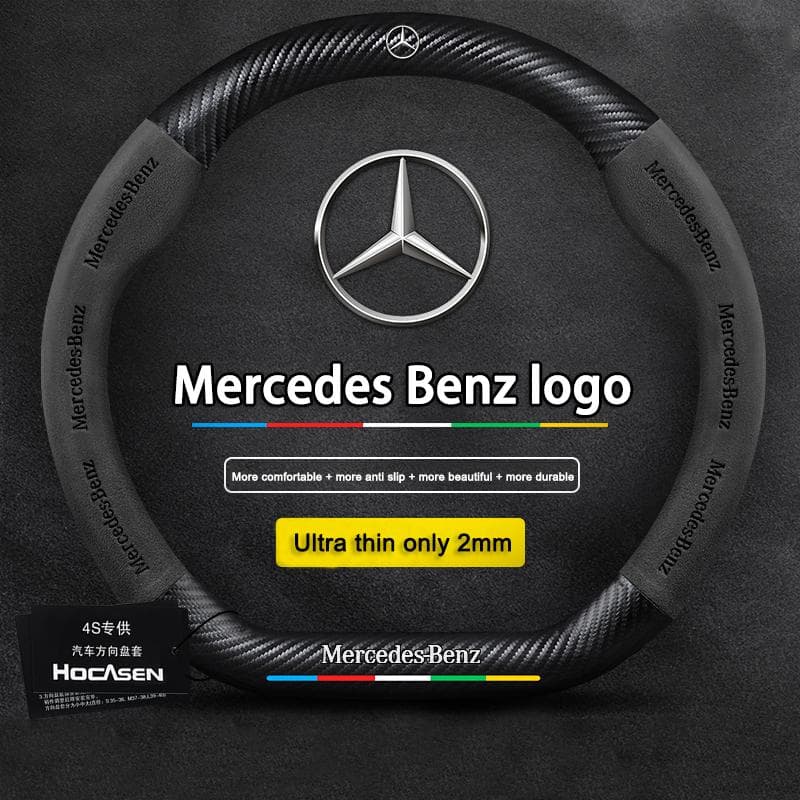 Rattöverdrag i mockaläder för Mercedes Benz W204 W205 W203 W211 W212 W201 W210 W124 W126 W140 W168 GLA GLB GLC GLE GLK