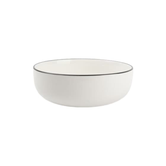 Skål S|P Collection Studio Base Vit, 17,5 x 6 cm