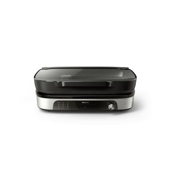 Philips Kontaktgrill 3000 Series HD6212/90,  2400 W - Silver/Svart
