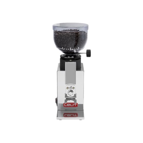 Lelit Fred PL043MMI Kaffekvarn Espresso, Hem/Pro - Rostfritt stål