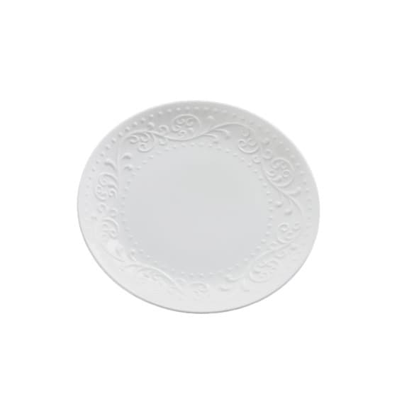 Tallrik Homla SYLIA White Ornament, 27 cm