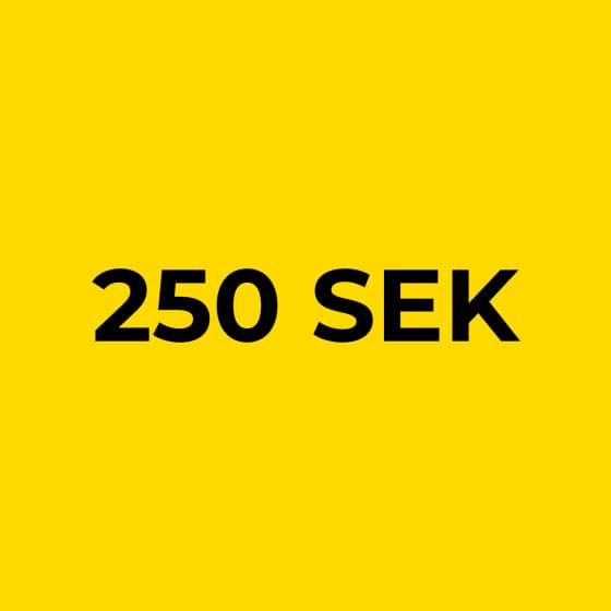 Online Coffee Friend presentkort 250 SEK