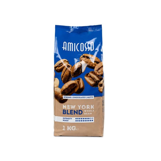 Kaffebönor Amicosso New York Blend, 1 kg