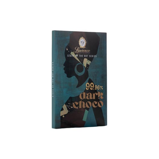 Mörk choklad med 99.6% kakao Laurence, 80 g
