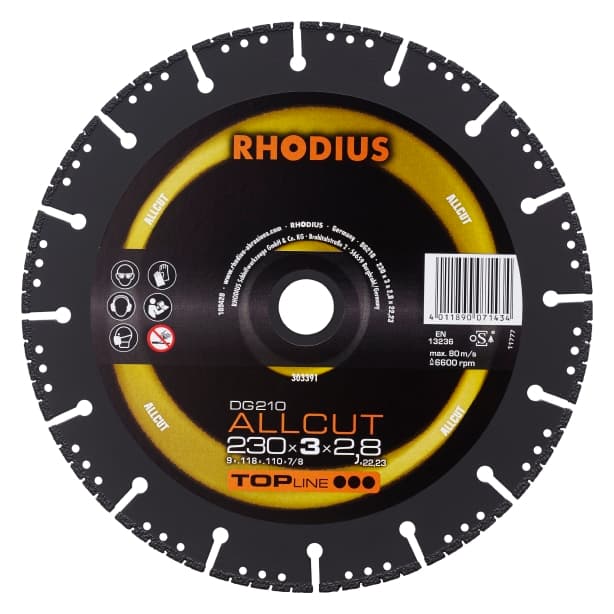 Rhodius DG210 Allcut Diamantkapskiva