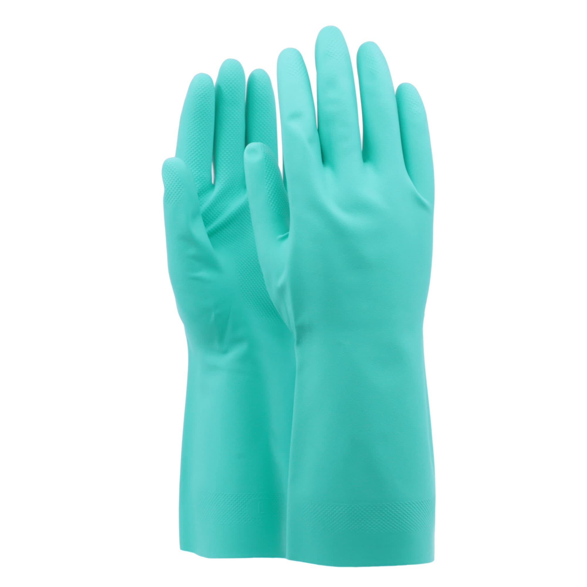 Satin Nitrile Kemskyddshandske - S
