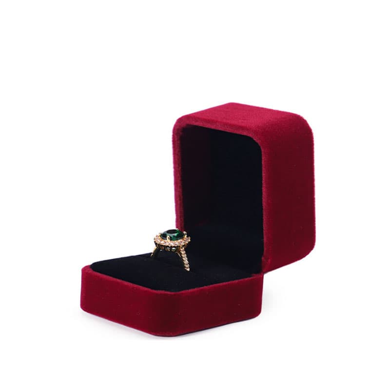Smyckesask till Ring DarkRed