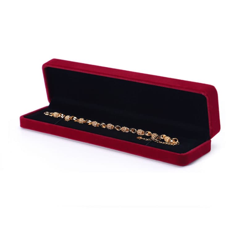 Smyckeskrin för Halsband och Armband DarkRed