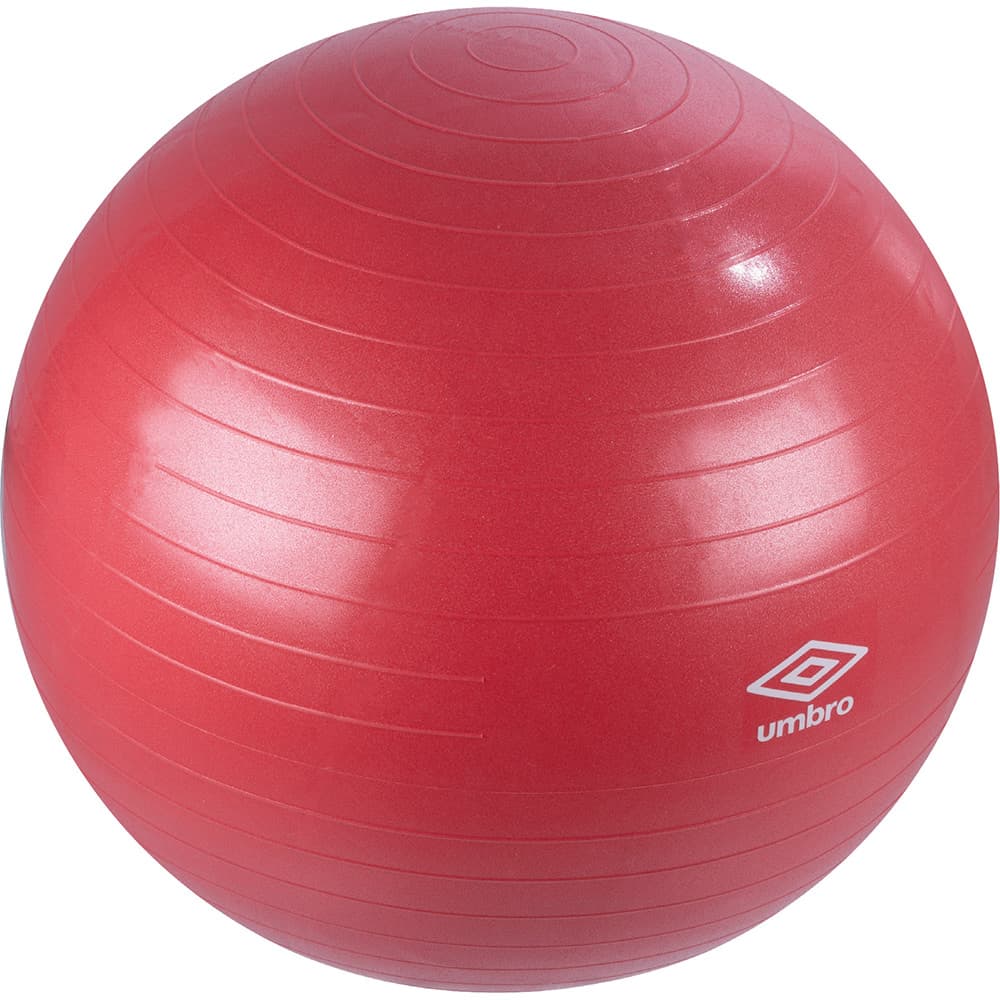 Umbro pilatesboll 75 cm – träningsboll / balansboll / gymboll  för balans, styrka och flexibilitet