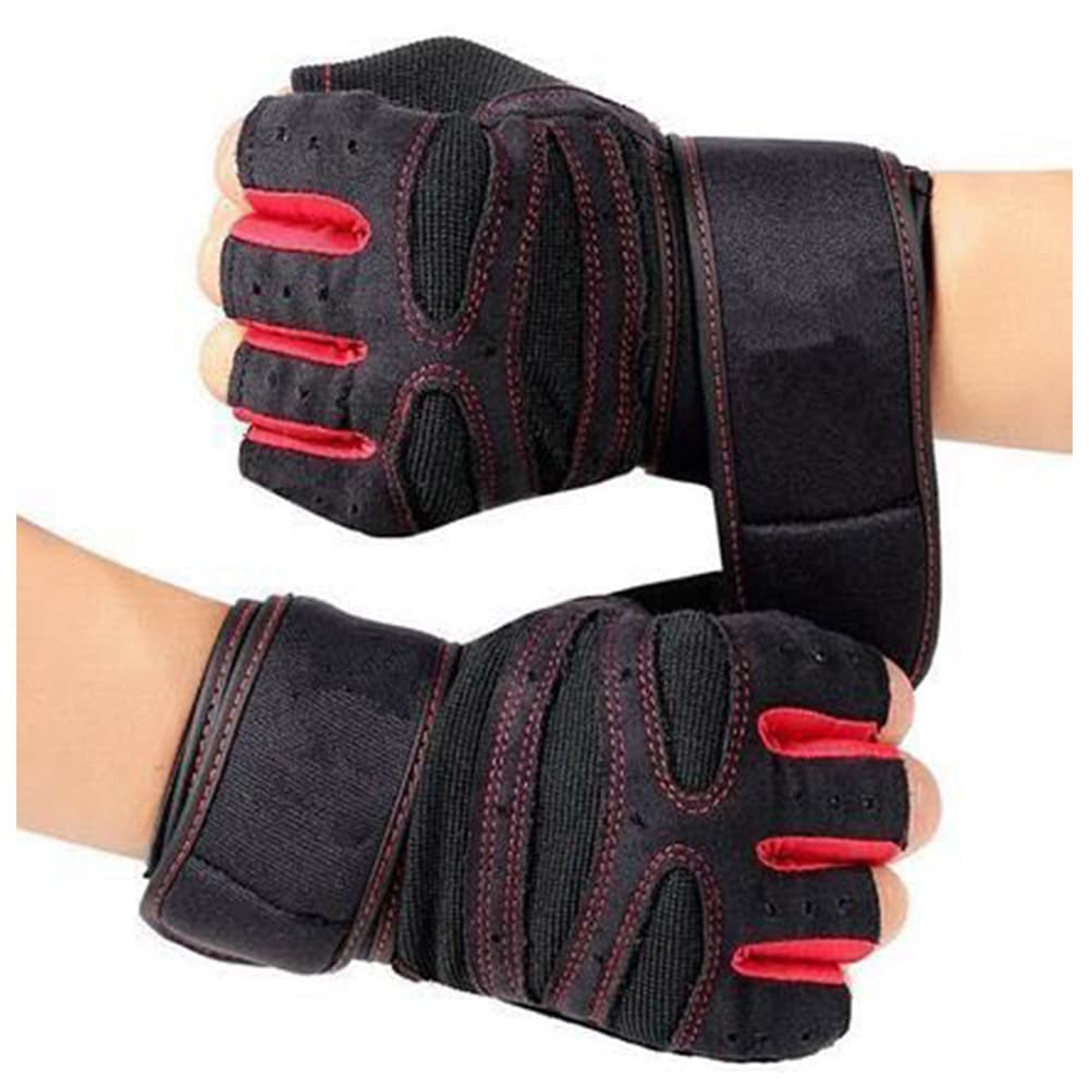 Träningshandskar XL - gymhandskar / handskar med bra grepp och kardborreband