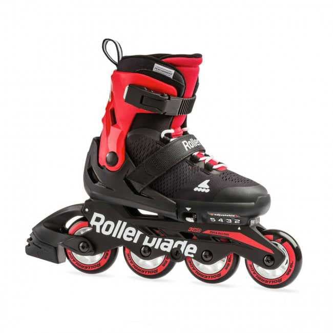 Rollerblade Microblade Justerbar Inlineskridskor Svart/Röd