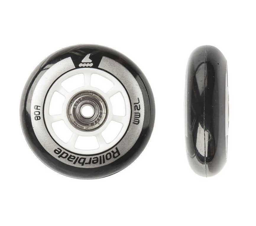 Rollerblade Hjulset 72mm. 8 st.