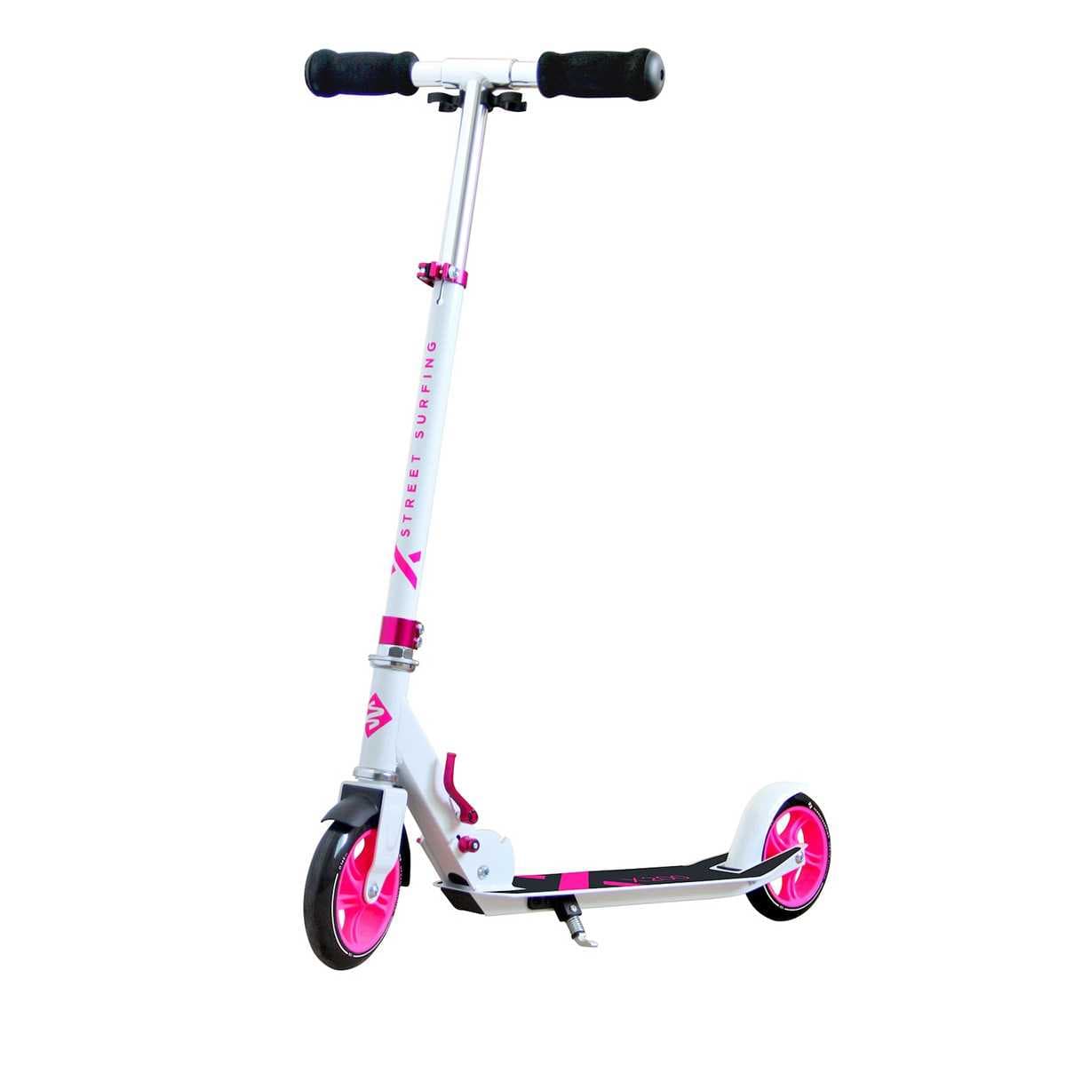 Streetsurfing 145 Kick Scooter Sparkcykel Stora Hjul Electro Pink