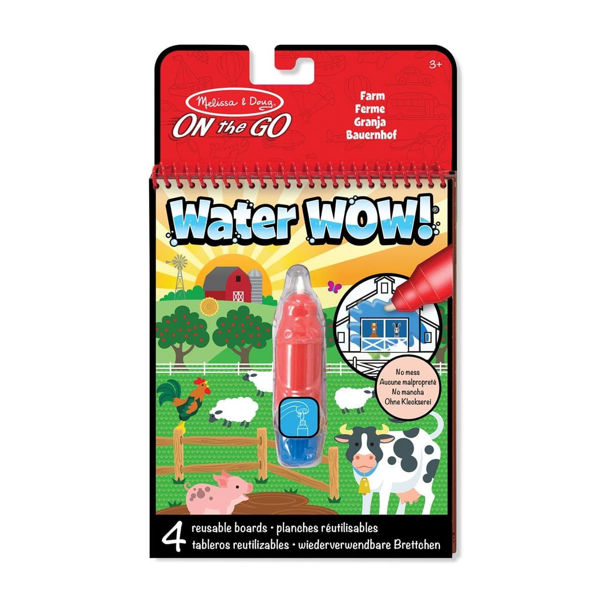 Water WOW! Farm - Melissa & Doug -  Leksaksaffären