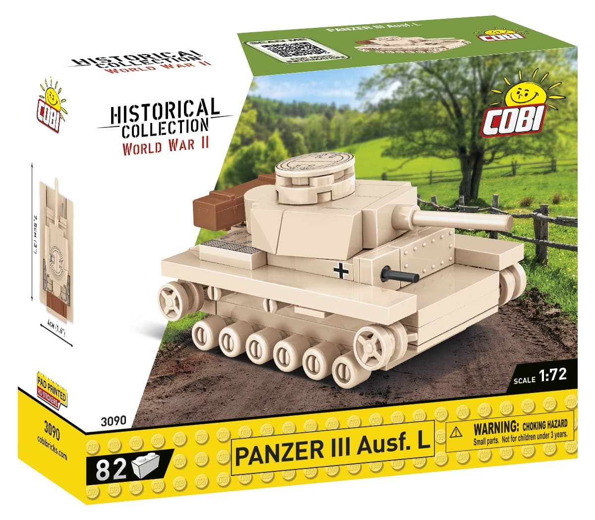 Cobi Panzer III AUSF.L 1:72 3090 - Cobi -  Leksaksaffären